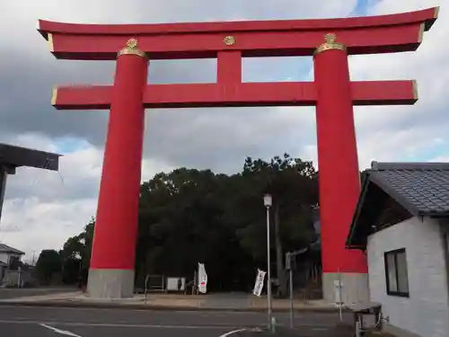 自凝島神社の鳥居