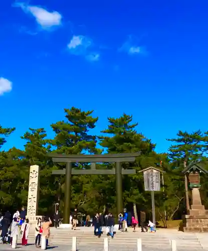 出雲大社の鳥居