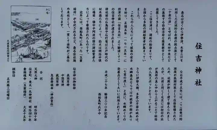 住吉神社(桑名)の歴史