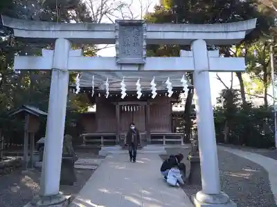 大國魂神社の鳥居