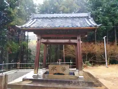 秋葉神社の手水舎