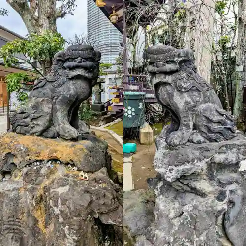 高木神社の狛犬