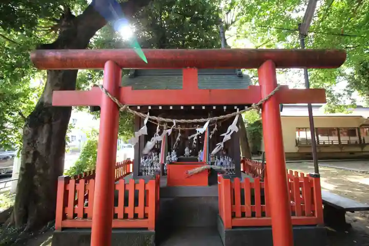 松庵稲荷神社の末社・摂社