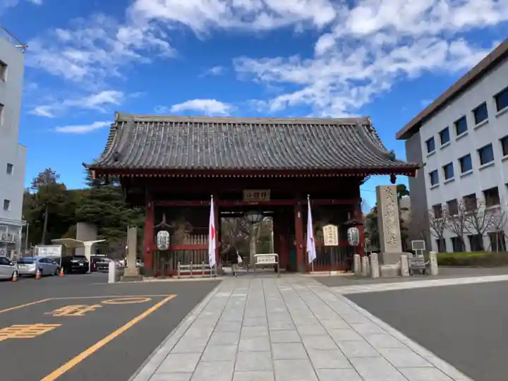 護国寺の山門・神門