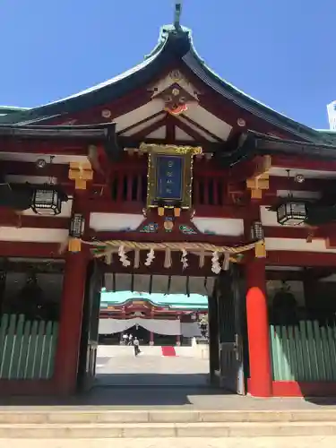 日枝神社の山門