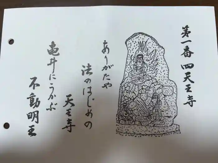四天王寺の御朱印