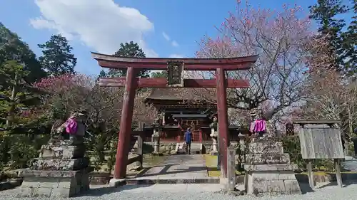 金峯山寺の鳥居