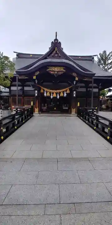坂井神社の本殿・本堂