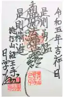 経王寺の御朱印