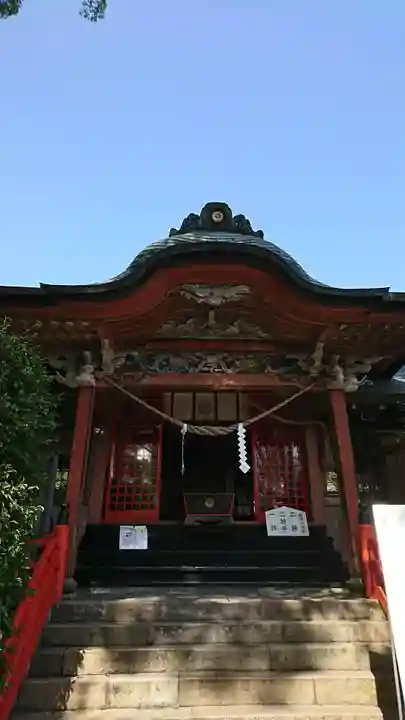 新田神社の本殿・本堂