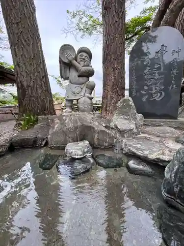 温泉神社〜いわき湯本温泉〜の手水