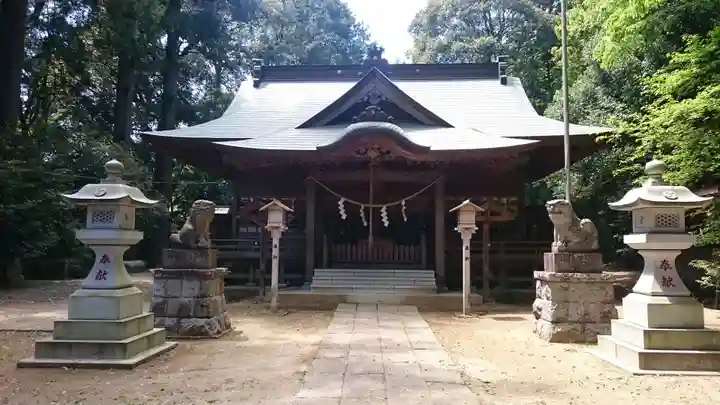 鴨鳥五所神社の本殿・本堂