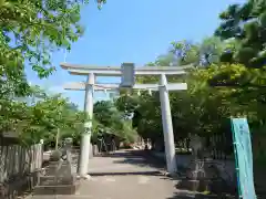 一岡神社の鳥居