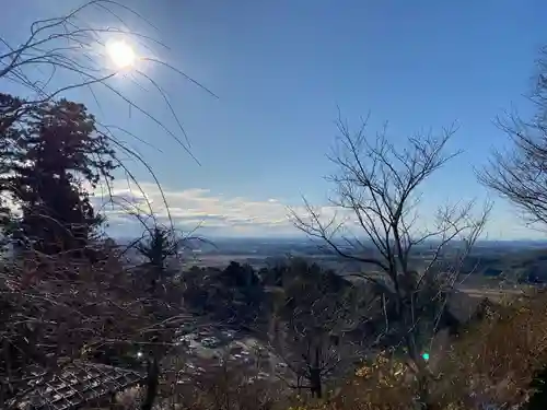 楽法寺（雨引観音）の景色