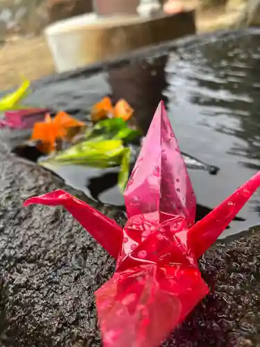 大鏑神社の手水