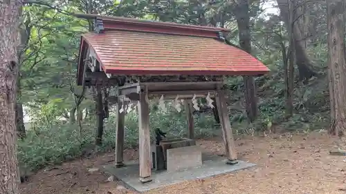 十勝神社の手水舎