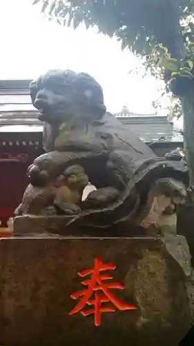 羽田神社の狛犬