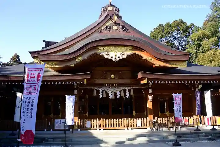 亀ケ池八幡宮の本殿・本堂