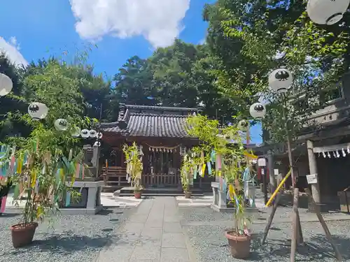 川越熊野神社の本殿