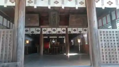 八幡古表神社の本殿・本堂