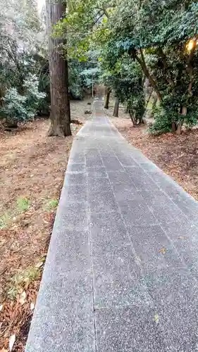 神明神社の自然