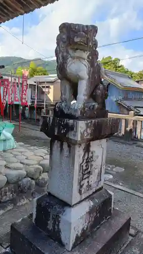 熊野神社（八百津）の狛犬
