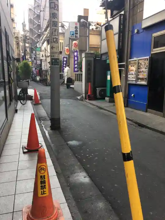烏森神社の周辺