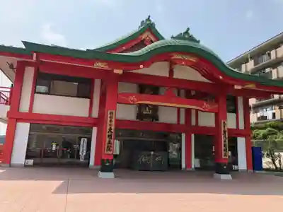 身代り不動尊　大明王院　川崎別格本山の本殿・本堂