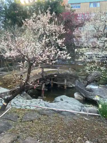 湯島天満宮の庭園