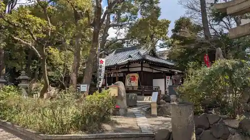 安居神社の庭園