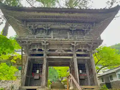 明通寺の山門・神門