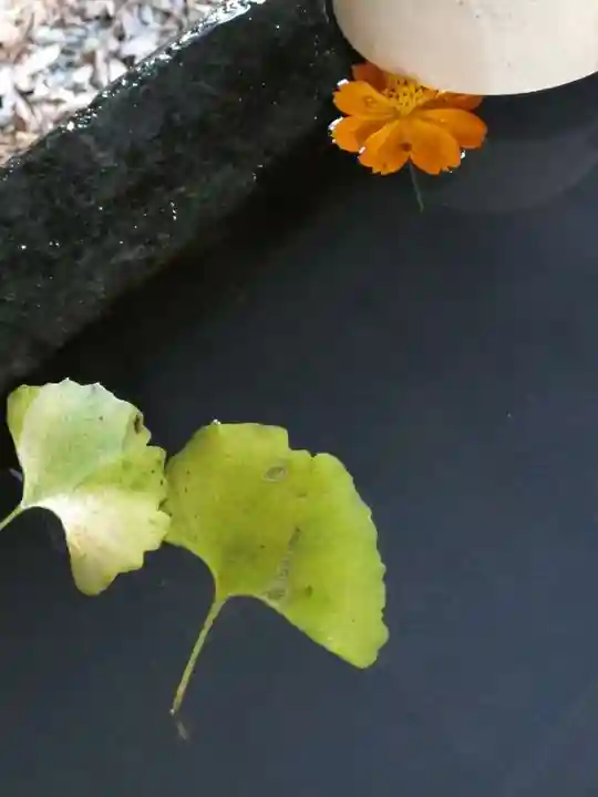 網戸神社の手水舎