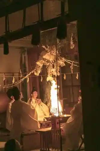 貴嶺宮のお祭り