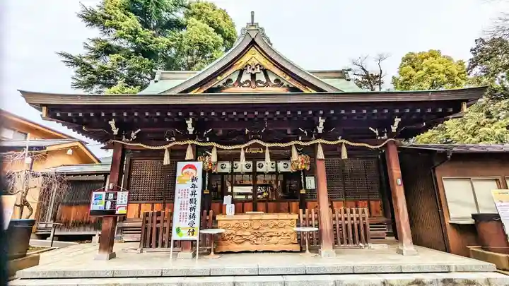 鳩ヶ谷氷川神社の本殿・本堂
