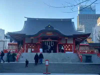 花園神社の本殿・本堂