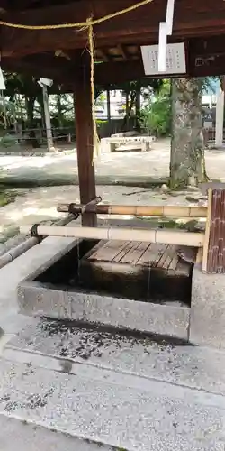 立木神社の手水舎
