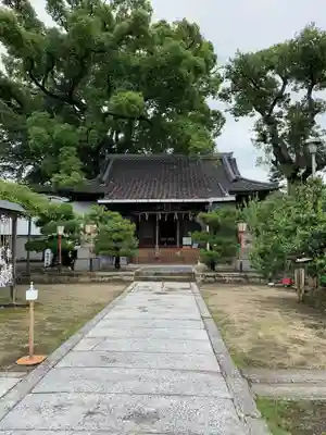 難波熊野神社の本殿・本堂