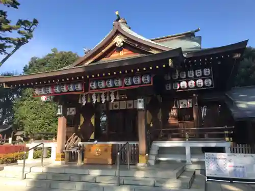 中野沼袋氷川神社の本殿・本堂