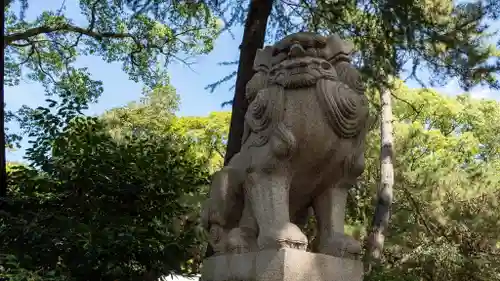 和歌山縣護國神社の狛犬