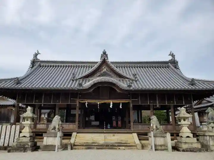 八幡神社(志方八幡神社)の本殿・本堂