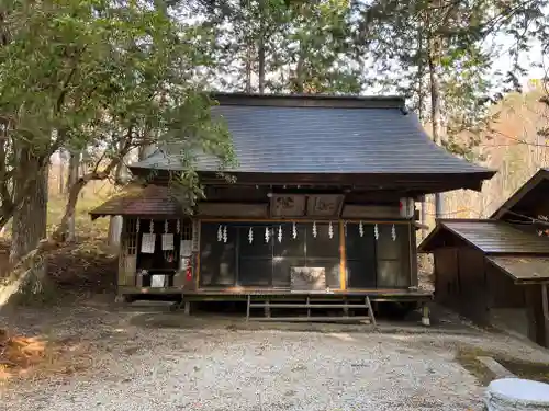 駒ヶ嶽神社（前宮）の本殿