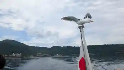 神社（洞爺湖中の島）の周辺