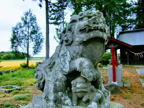 星宮神社(花岡上)の狛犬