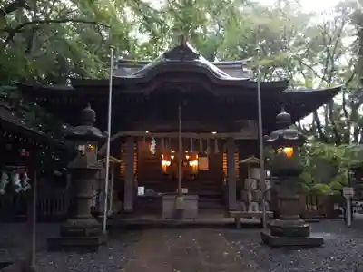 座間神社の本殿・本堂