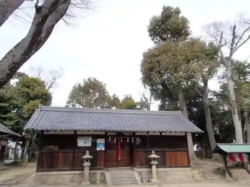 祝田神社の本殿