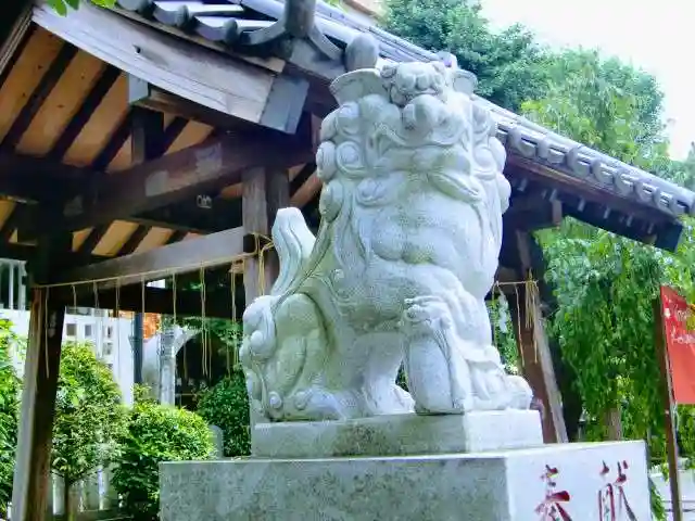 柏神社の狛犬