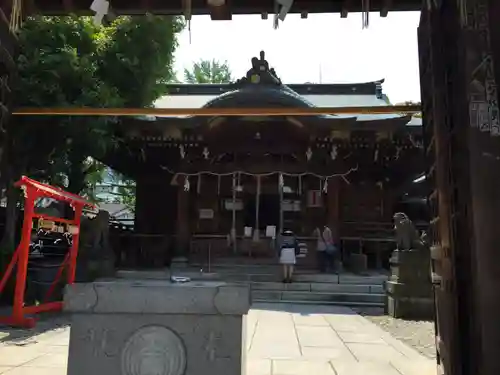 下谷神社の本殿・本堂