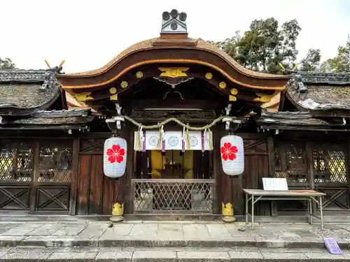 平野神社の本殿・本堂