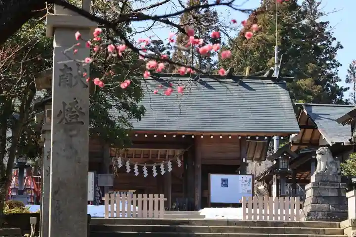 開成山大神宮の景色