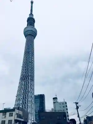 感應稲荷神社の周辺